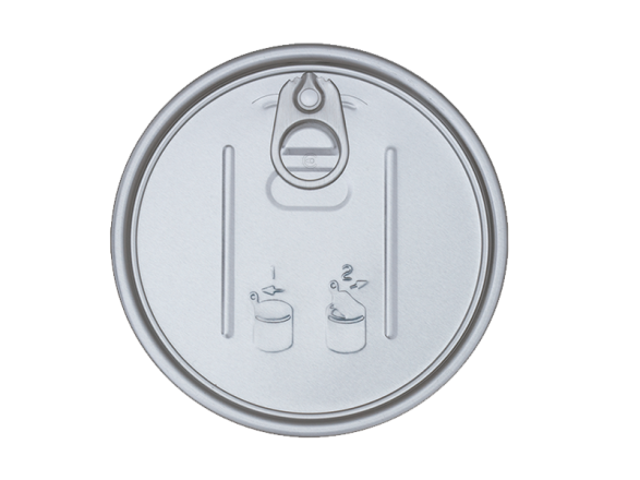 Dry Food Aluminium EOE DIA - 401 (98.9mm)