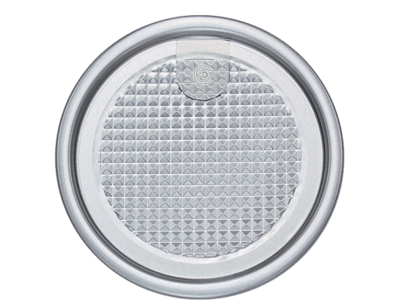 Peel Off Lid Aluminum POE DIA - 211 (65.3mm)